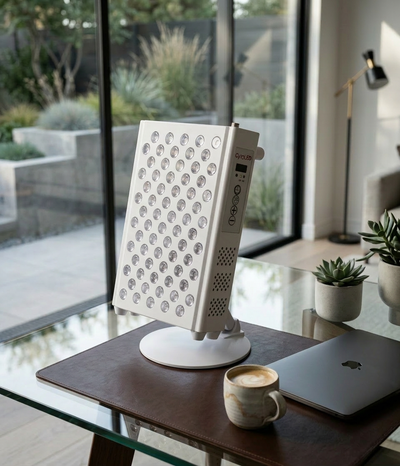 CytoLED One — Roodlichttherapie Paneel met Standaard & Timer - afbeelding 2