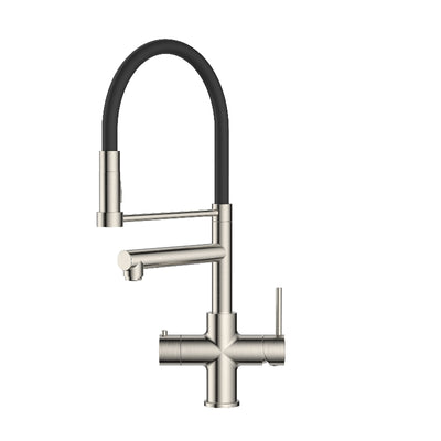 4-in-1 functionaliteit: koud, warm, gefilterd en kokend waterDuurzaam RVS ontwerp voor een stijlvolle uitstralingFlexibele aansluiting voor gemakkelijke installatieVeilige, kindvriendelijke bediening voor kokend waterEnergiezuinig met stand-by verbruik van slechts 0,5 kWh per dagGeschikt voor keukens van elk formaat 1