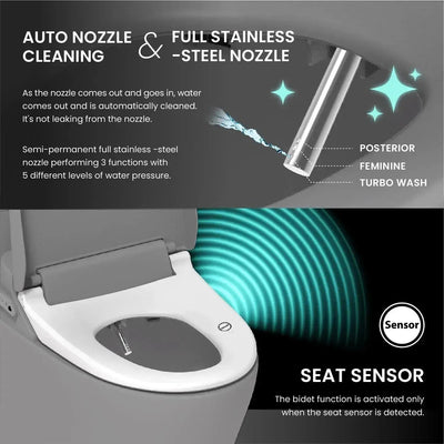 VOVO VB-6000SE - Elektronische Bidet-toiletbril (Washlet) - afbeelding 4