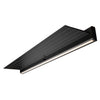 Lanesto LED wandplank 1200mm zwart