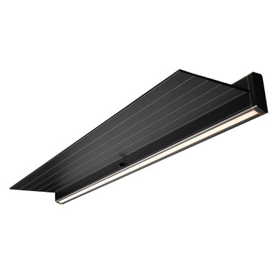 Lanesto LED wandplank 1200mm zwart