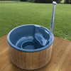 Baltresto Hottub Fiberglas - Rond met geïntegreerde kachel (5 personen) - afbeelding 2
