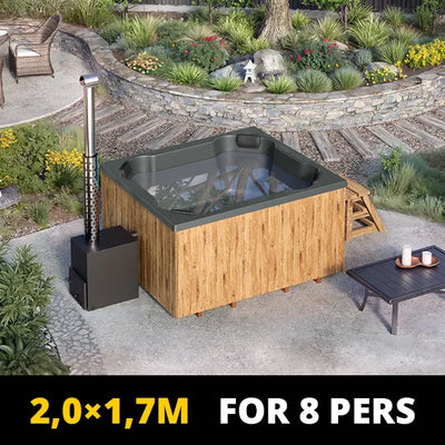 Baltresto Hottub Fiberglas - Quattro (8 personen) - afbeelding 1