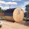 Baltresto Barrel-sauna 3m met kleedruimte (4 personen) - afbeelding 2