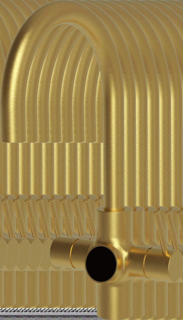 UNITO FLAVOR Orbit-design detail in goud